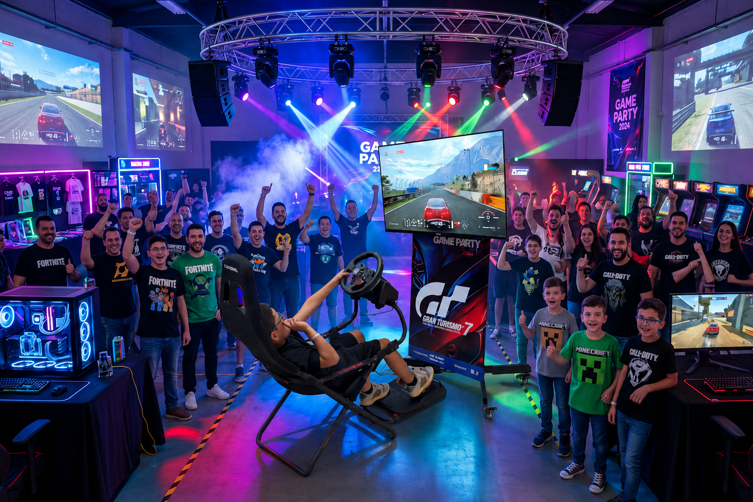 Nintendo Switch en evento